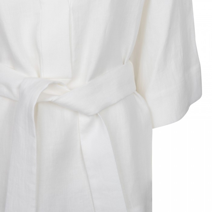 White linen blouse