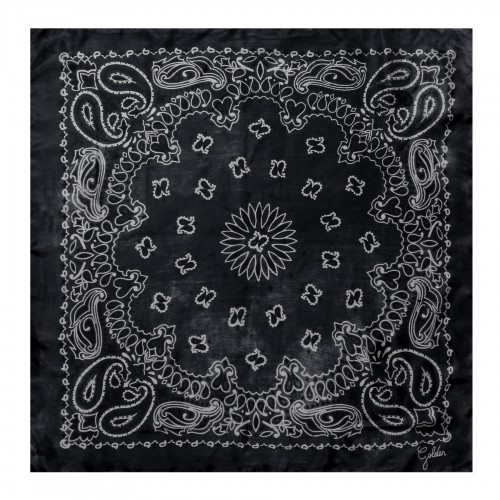 Paisley print scarf