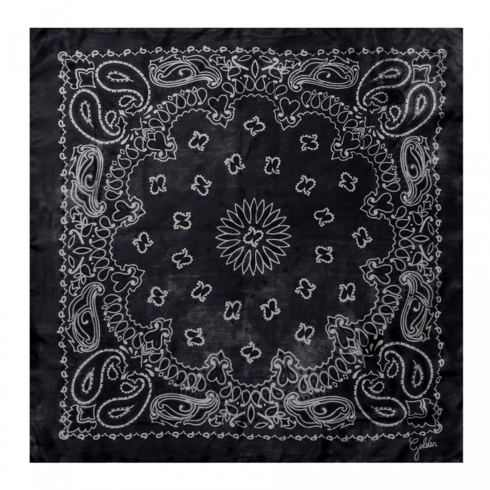 Paisley print scarf