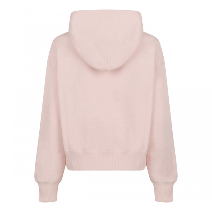 Soft pink cotton jersey sweatshirt