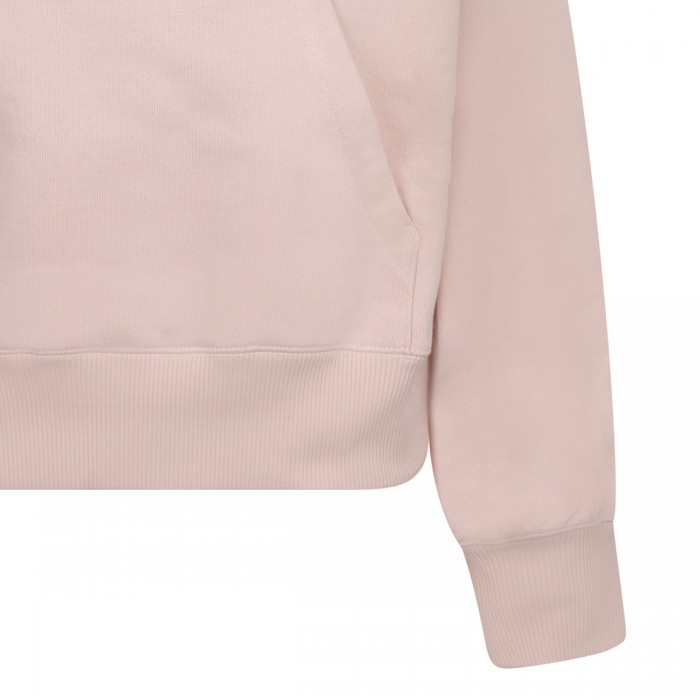 Soft pink cotton jersey sweatshirt