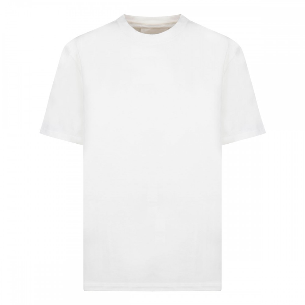White T-shirt with back print