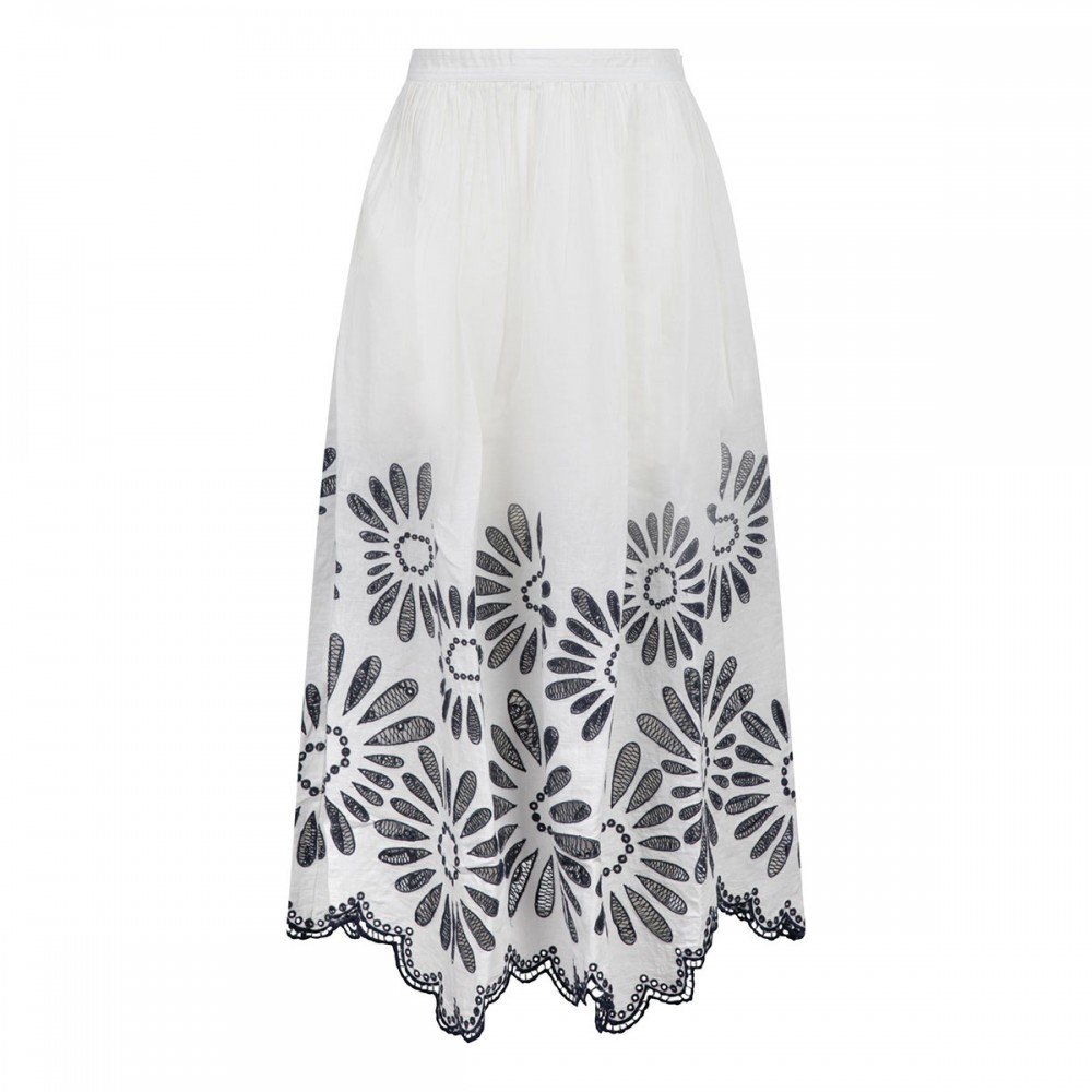 Annisa embroidered skirt
