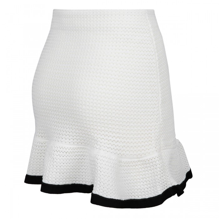 White crochet skirt