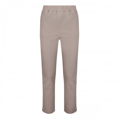 Provence stretch leather pants