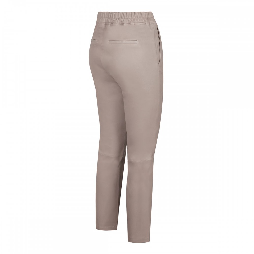 Provence stretch leather pants