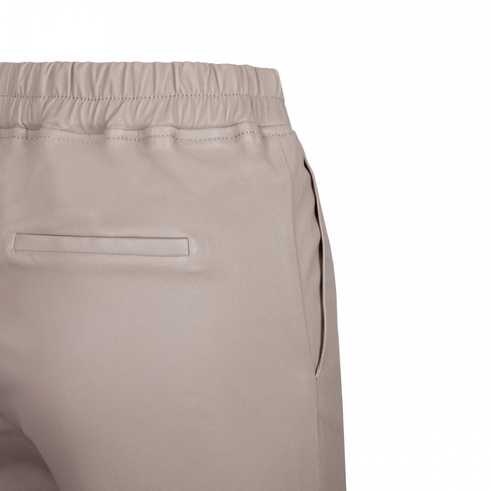 Provence stretch leather pants