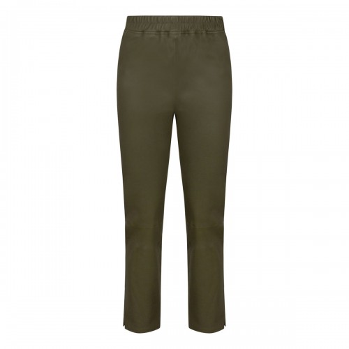 Provence stretch leather pants