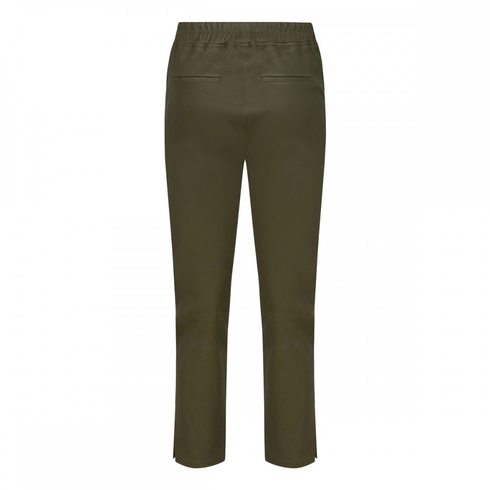 Provence stretch leather pants