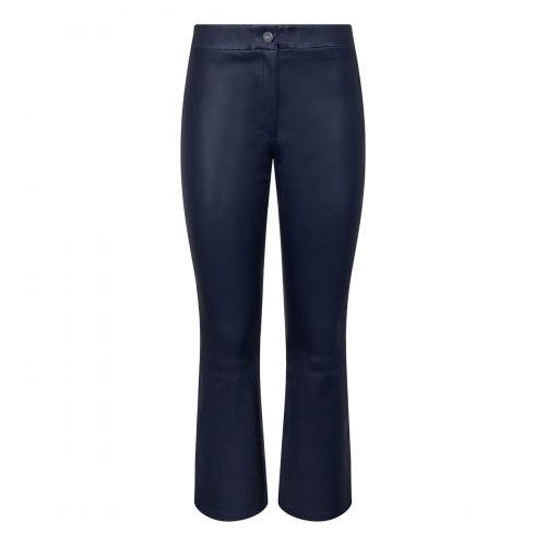 Lively stretch leather pants