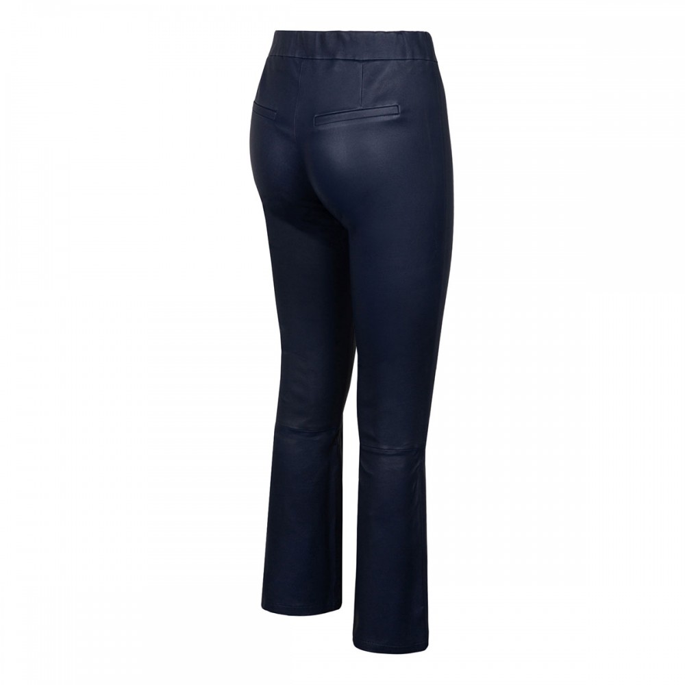 Lively stretch leather pants