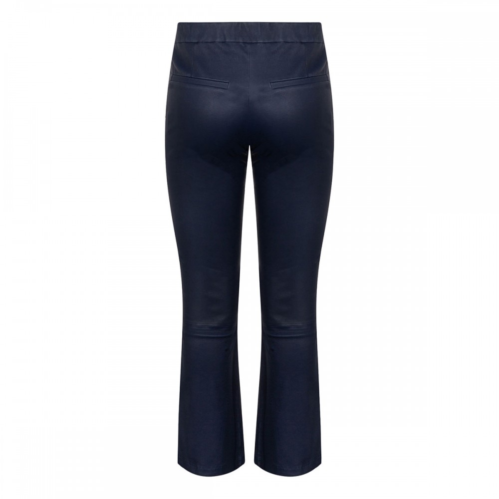 Lively stretch leather pants