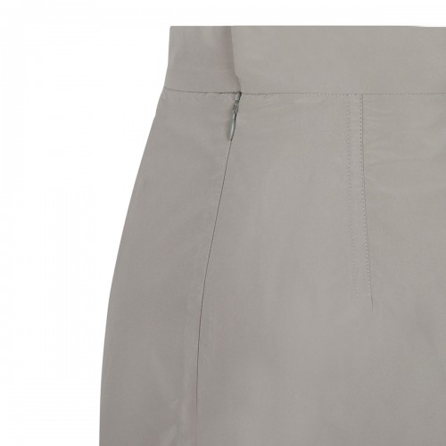 Green taffeta maxi skirt 2