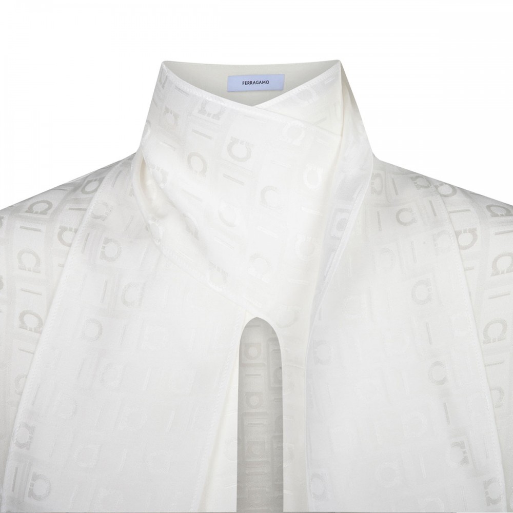 Monogram white shirt