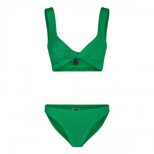 Juno emerald green bikini set