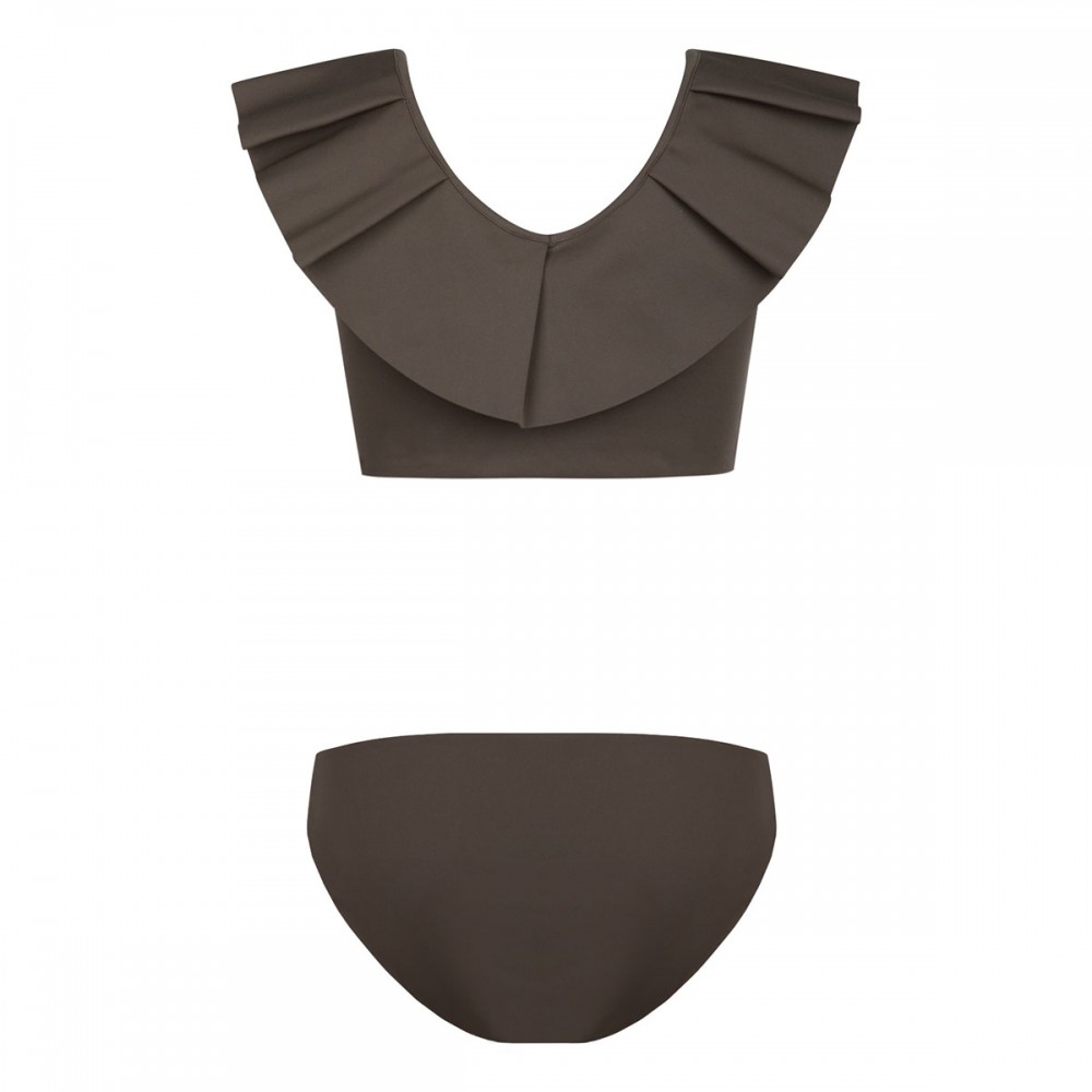 Montaigne taupe bikini set