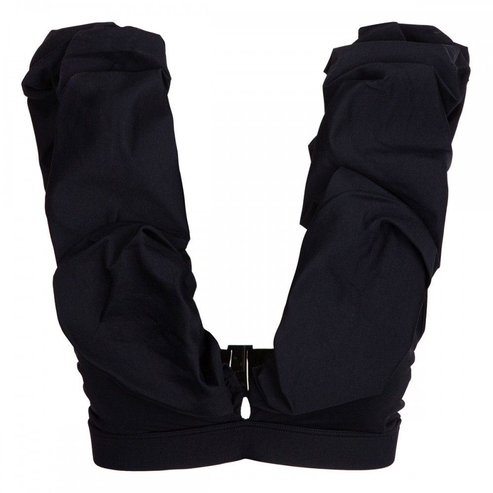 Palazzo black bikini set