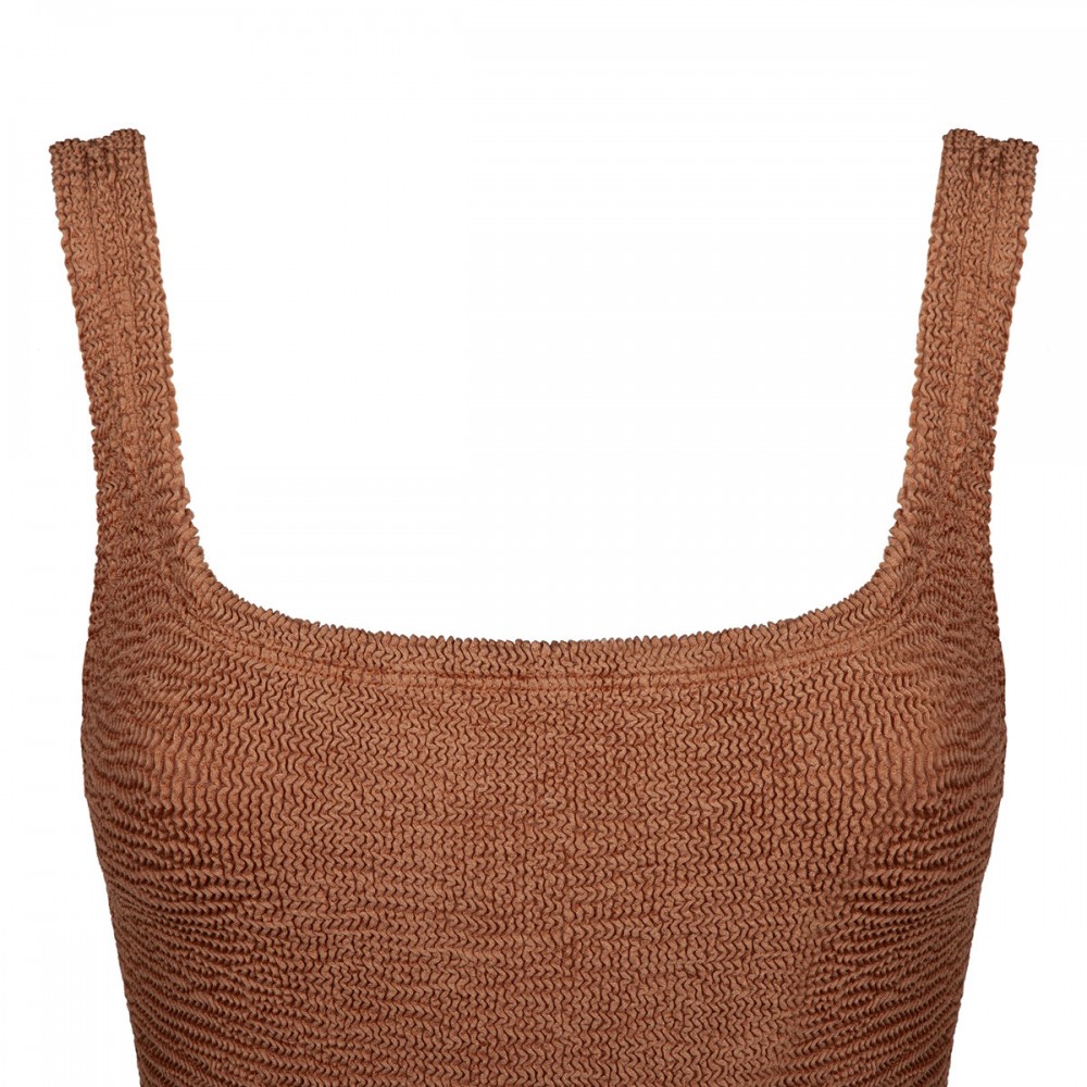 Square neck swimsuit