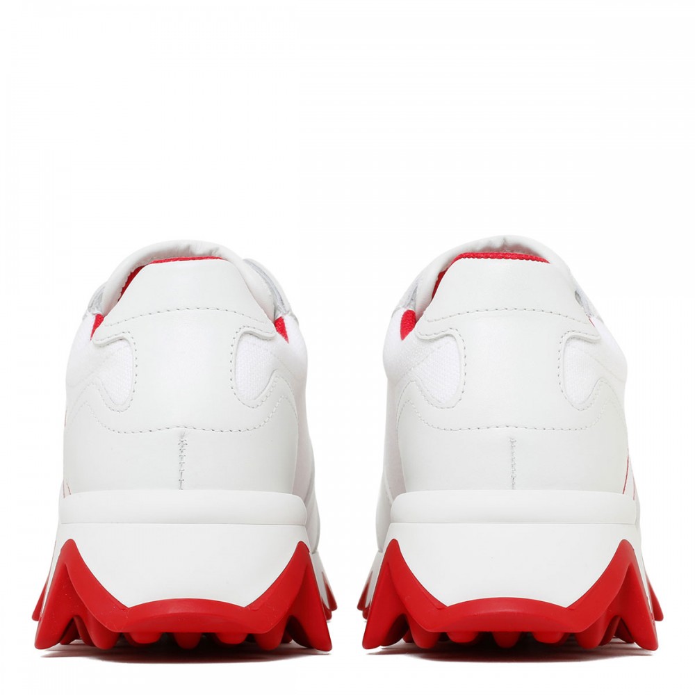 Nastroshark white and red sneakers