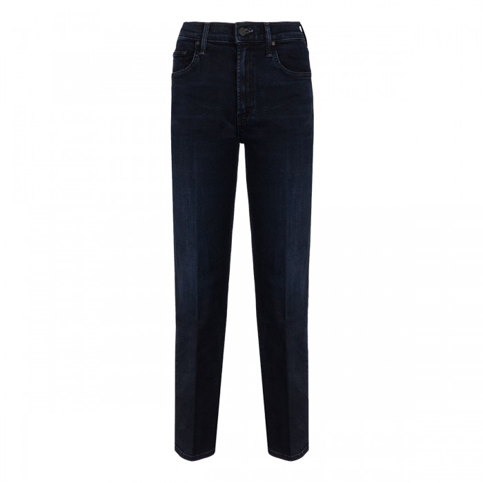 The Mid Rise Rambler zip ankle jeans