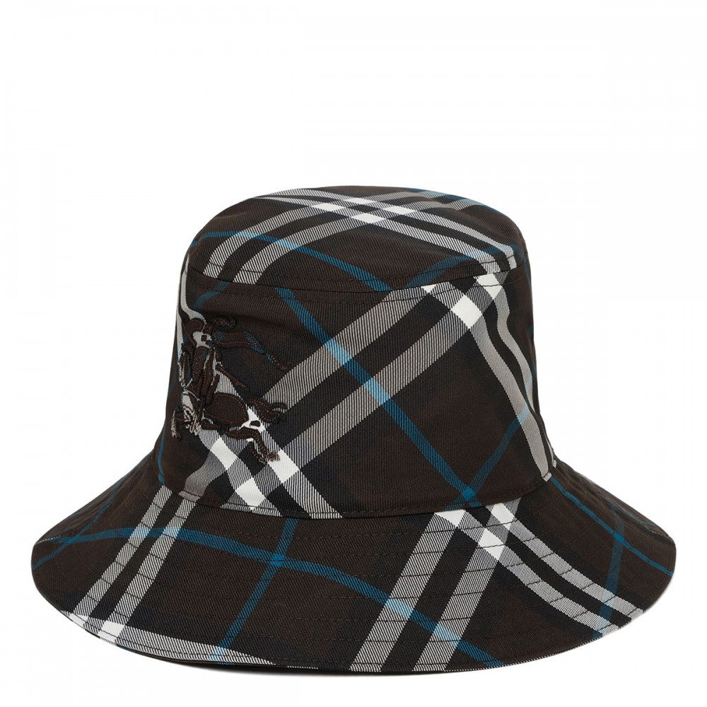Check bucket hat