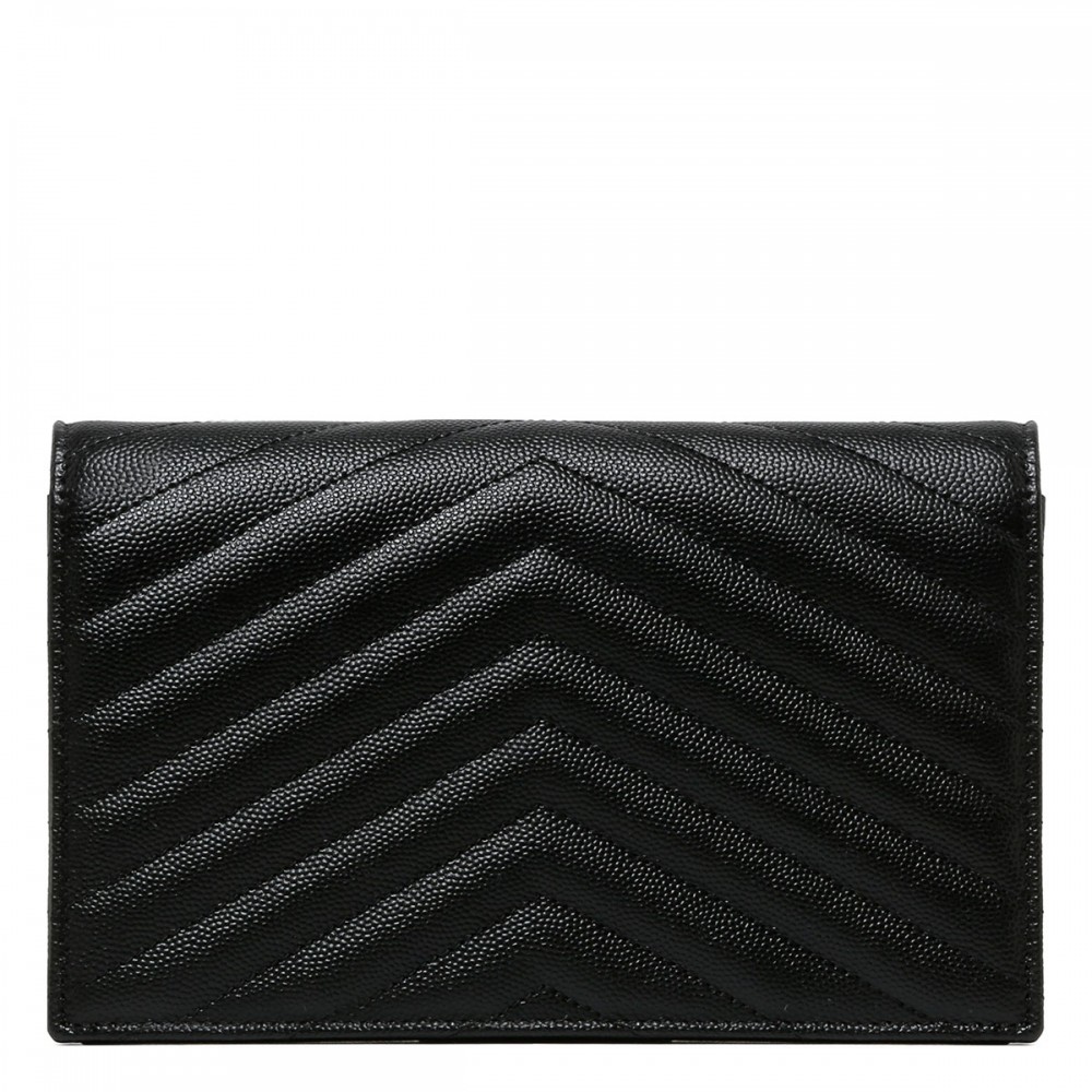 Cassandre matelassé chain wallet