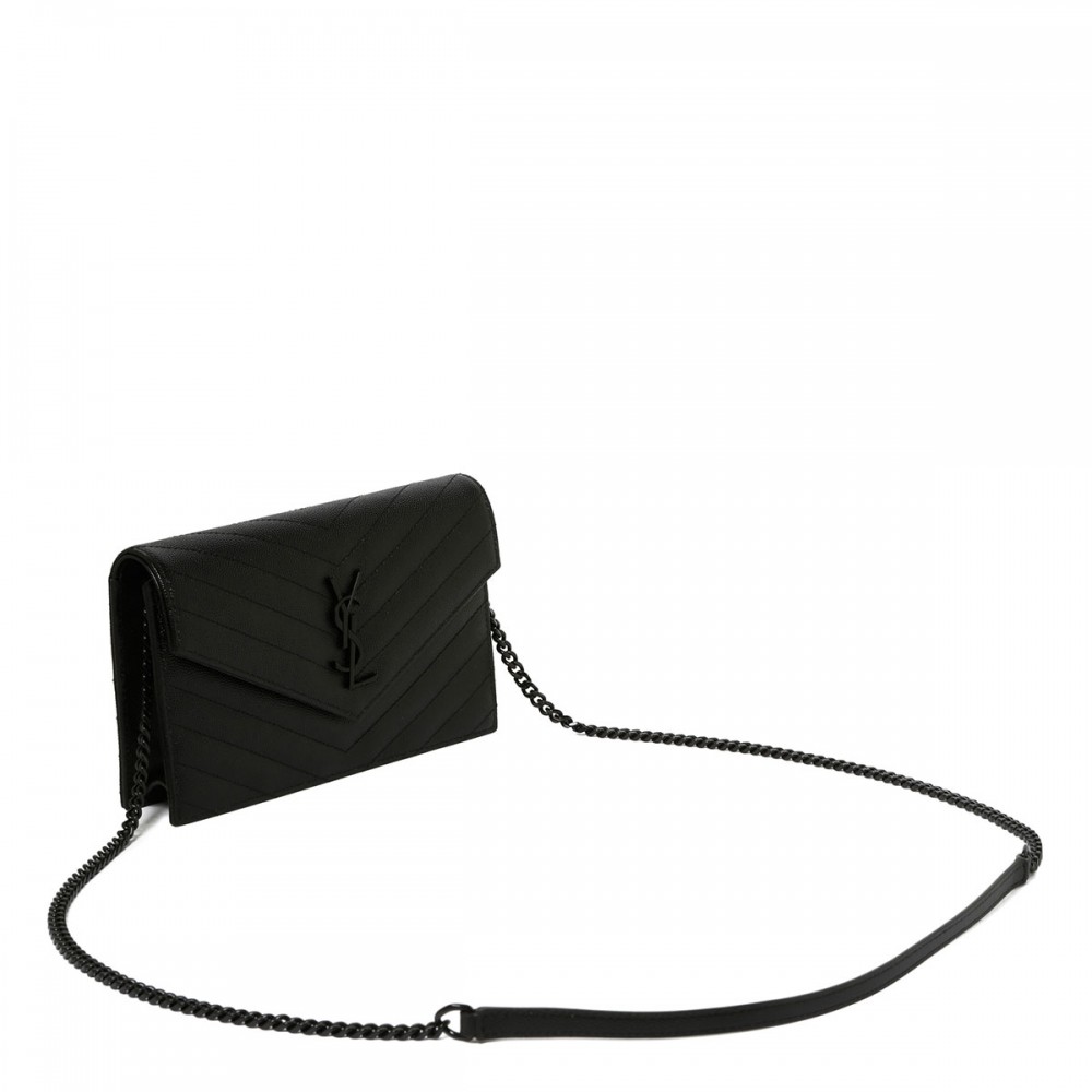 Cassandre matelassé chain wallet