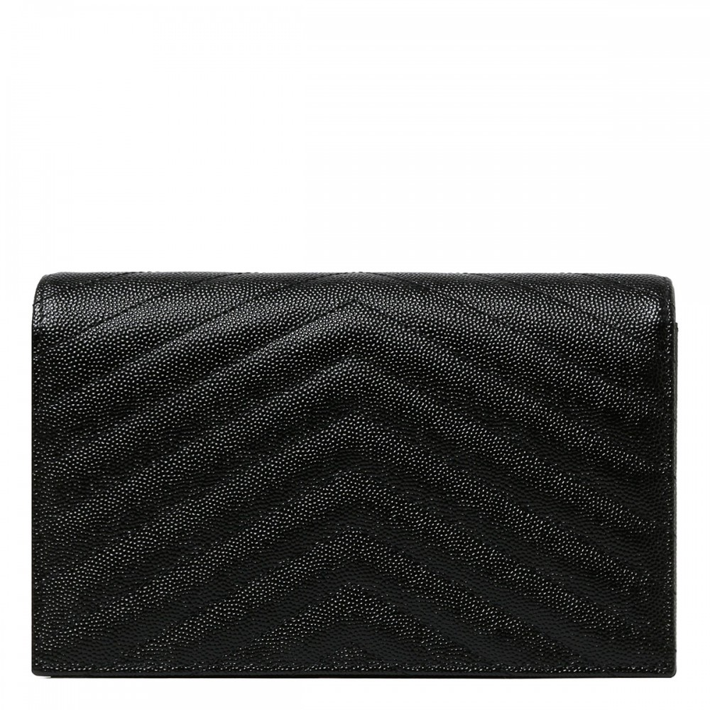 Cassandre matelassé chain wallet