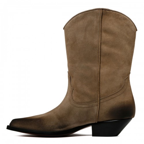 Frisco suede booties 2