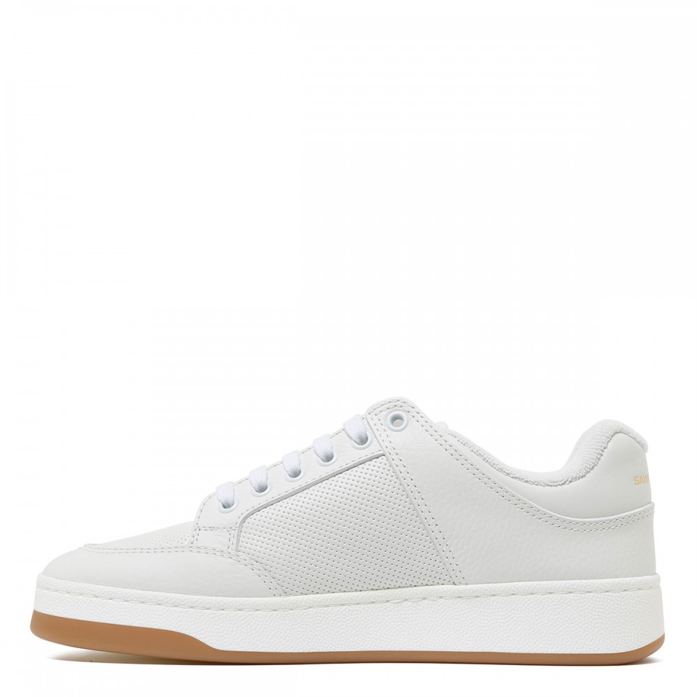 SL61 white leather sneakers