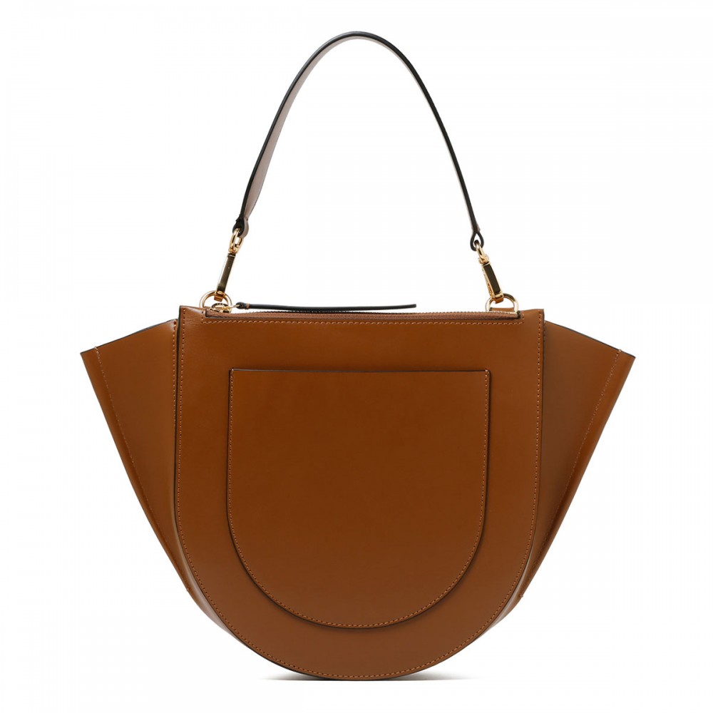 Hortensia medium saddle hue bag