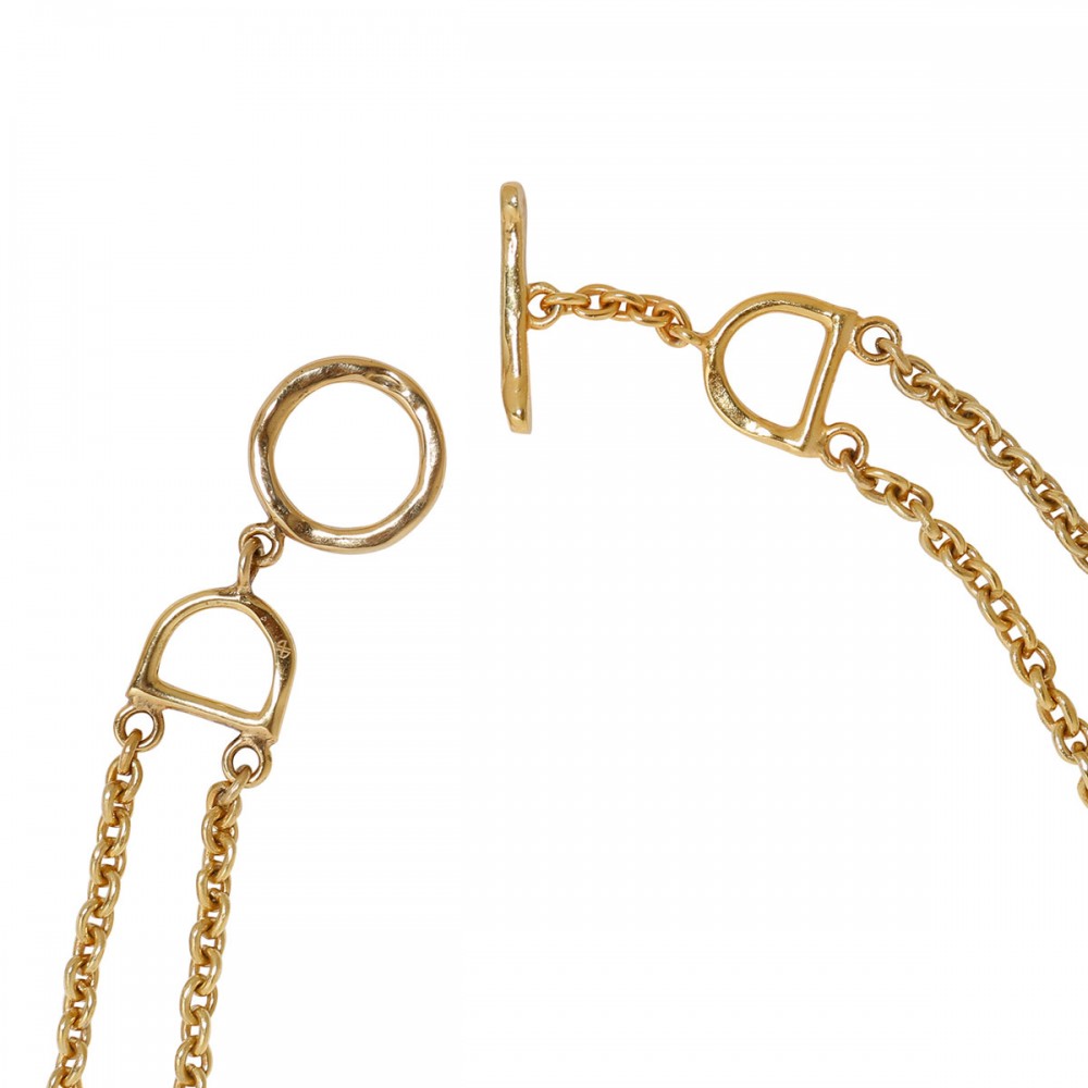 Bocca charm necklace