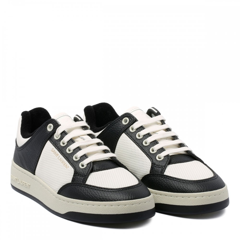 SL61 white and black sneakers | Le Noir - Unconventional Luxury