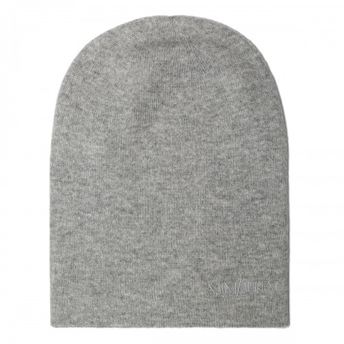 Graphite gray cashmere beanie