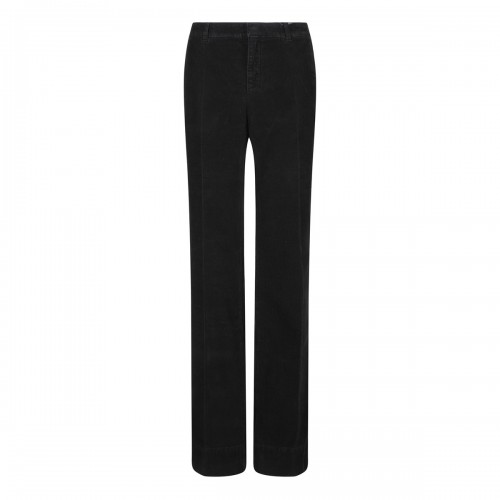 Black corduroy pants