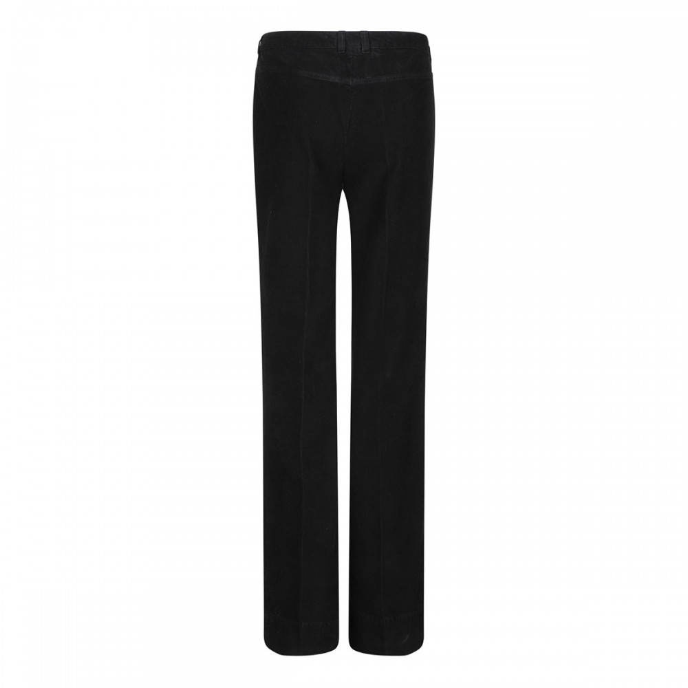 Black corduroy pants