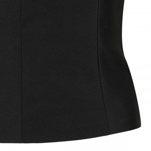 Strapless taffeta top 2