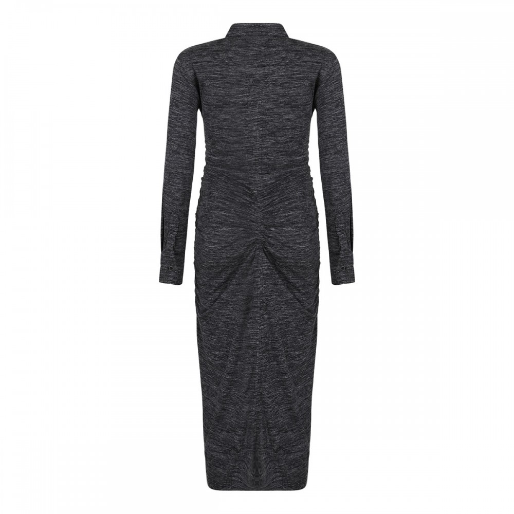Ivalia anthracite gray dress