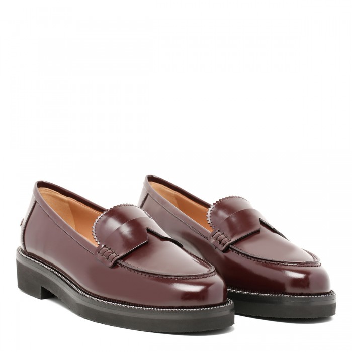 Aqua aubergine hue loafers | Le Noir - Unconventional Luxury