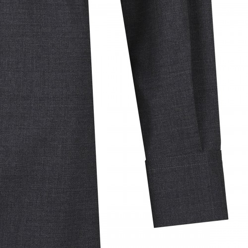 Dark gray shirt dress 2