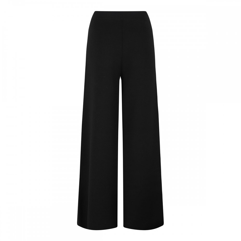 Black wide leg pants