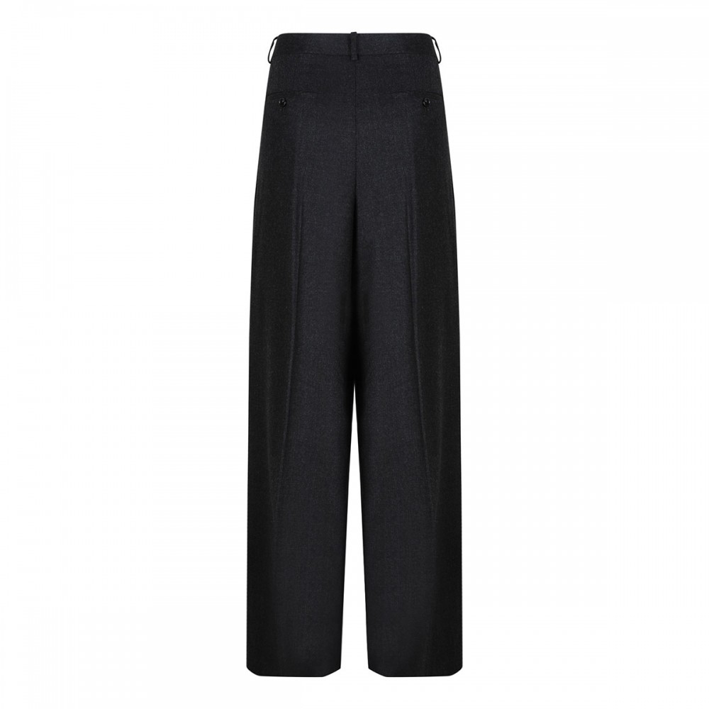 Double pleat pants