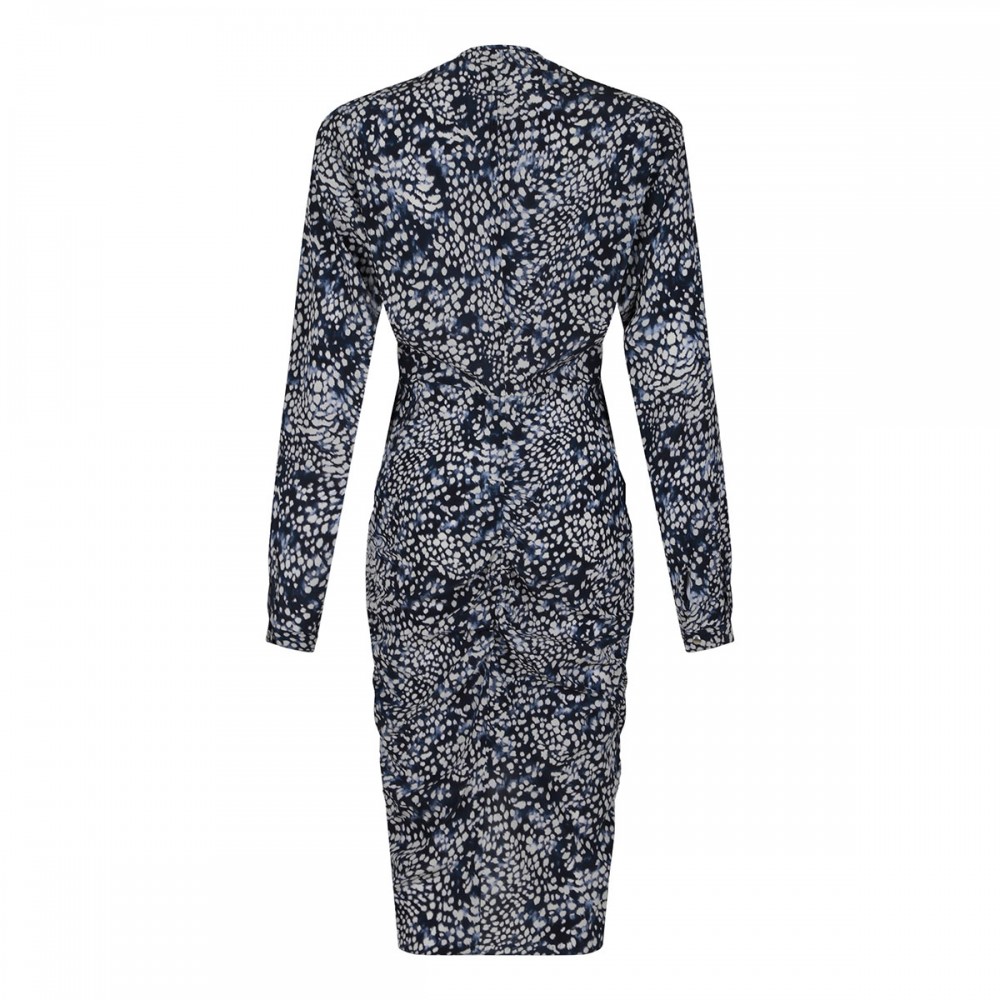 Hermina silk-blend midi dress