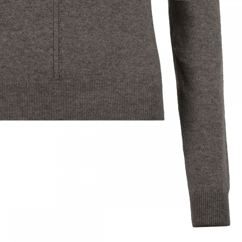 Taupe cashmere sweater