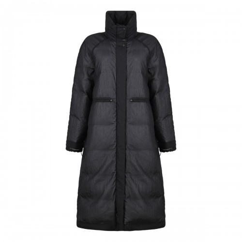 Black down parka coat