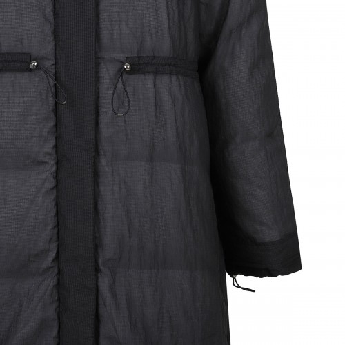 Black down parka coat 2