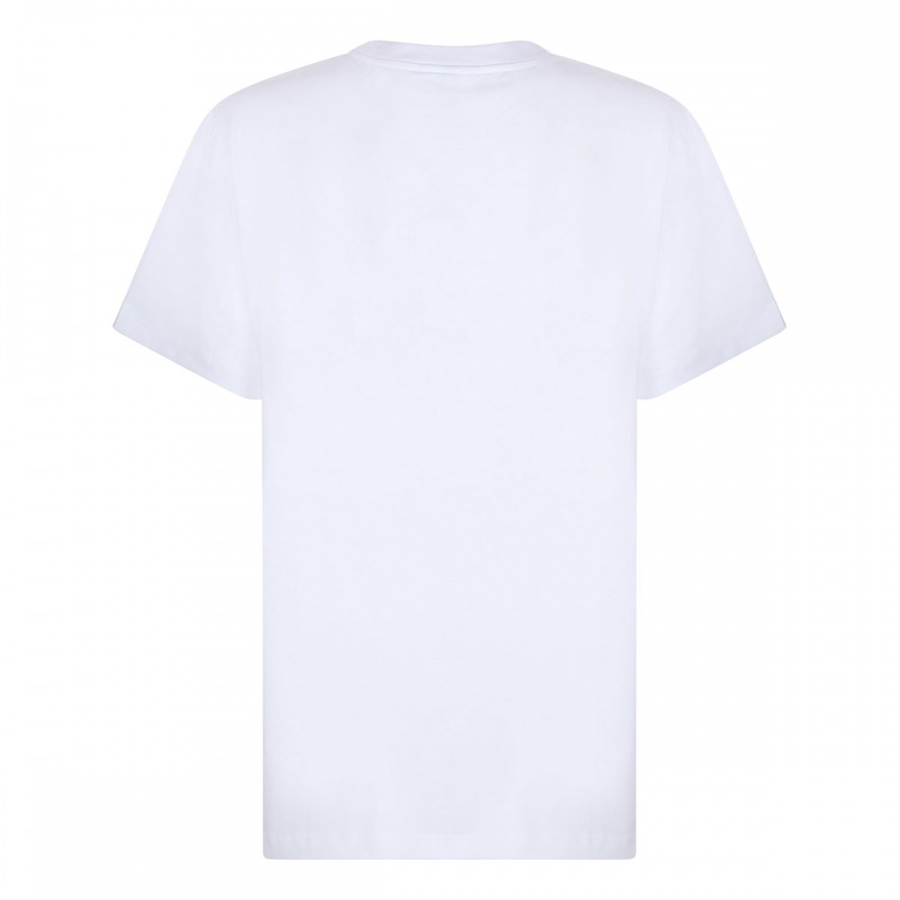 Basic jersey leopard relaxed T-shirt