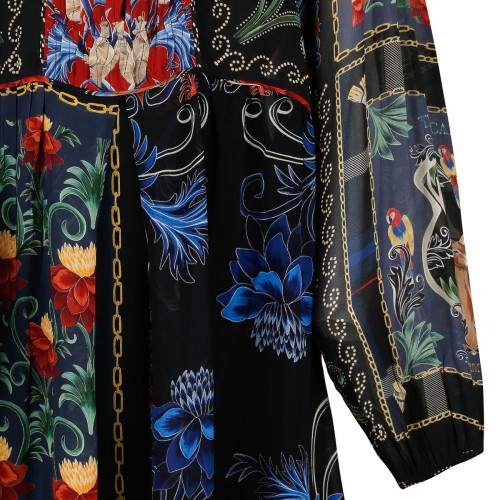 Mix arabesque mini dress 2