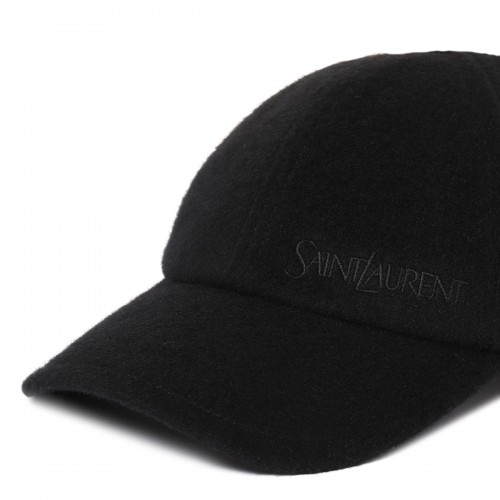 Black cashmere vintage cap 2