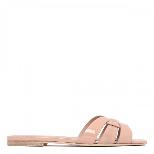 Tribute nude slide sandals